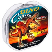 Леска мононить Mikado DINO CONTRA 0,16 (30 м) - 3,70 кг.