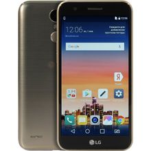 Смартфон   LG K10 2017 M250 Gold Black (1.5+1GHz, 2GbRAM, 5.3" 1280x720 IPS, 4G+BT+WiFi+GPS,  16Gb+microSD,  13Mpx,  Andr)