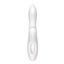 Вибромассажер с вакуумно-волновой клиторальной стимуляцией Satisfyer Pro + G-Spot - 22 см. (93786)