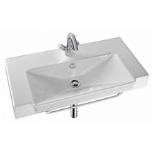 Тумба с раковиной Jacob Delafon Reve 80 белый, 2 ящика