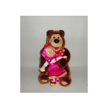 Мульти-Пульти Мягкие игрушки Мишка и Маша из мультфильма "Маша и Медведь" "Мульти-Пульти"