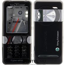 Корпус Class A-A-A Sony-Ericsson K510i серебро