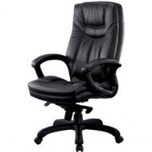 Кресло для руководителя Easy Chair CS-608Е черное (кожа пластик)