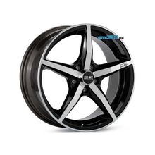 ОZ CANOVA 7x17 4x100 ET37 DIA68 Black D.C.