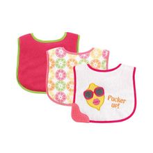 Luvable Friends с прорезывателем Лимон розовый 3 шт