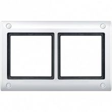Рамка 2 поста MERTEN AQUADESIGN IP44, полярно-белый |  код. MTN401219 |  Schneider Electric