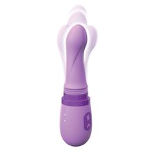 Фиолетовый вибростимулятор Her Personal Sex Machine - 21,3 см. Фиолетовый