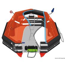 Osculati Deep-Sea liferaft B pack Roll 10 seats 118x56x53cm, 22.751.30