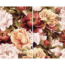 Панно Ceramica Classic Galatia Peony из 2-х плиток 400х500