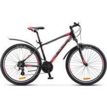 26" STELS Navigator-630V 2017 (21ск, алюм, аморт.вилка, Vbr, EF500 TY500 M310L HG20)(V020, рама 18", черный)