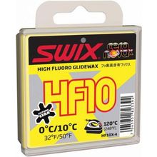 Мазь скольжения Swix HF10X (+10-0 C), Yellow