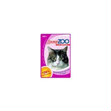 Доктор Зоо 100г консервы для кошек с мясом