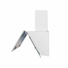 Каминная вытяжка Maunfeld plym soft 60 белое стекло