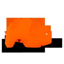 Линза 100% Racecraft Accuri Strata Anti-Fog Orange (51001-006-02)