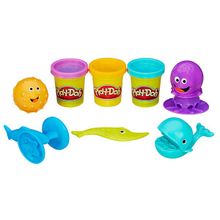 PLAY-DOH (Hasbro) Hasbro Play-Doh B1378 Игровой набор пластилина "Подводный мир" B1378