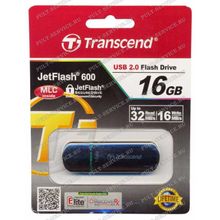 Флешка 16 Gb Transcend JetFlash 600 Black