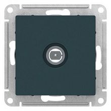 Розетка TV ATLASDESIGN, одиночная, изумруд |  код. ATN000893 |  Schneider Electric