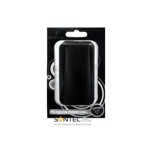 Кожаный чехол-книжка Fonerange LIP4SB iPhone 4 shell case черный