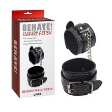 Черные наручники Be good Wrist Cuffs (222899)