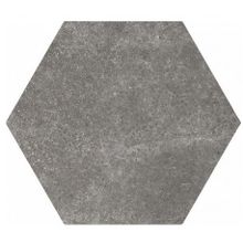Керамогранит Equipe Hexatile Cement Black напольная 17,5х20