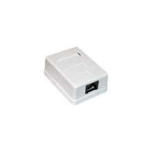 Розетка RJ-45 одинарная 8P8C категория 5e