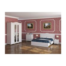 Система Мебели Спальня Италия-6 белое дерево