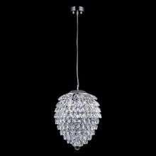 Светильник подвесной Crystal Lux CHARME SP3+3 LED CHROME TRANSPARENT