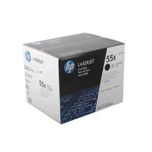 Картридж HP CE255XD для LaserJet P3015 P3015d P3015dn P3015x, черный (12 500 стр) сдвоенный