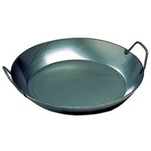 Сковорода для паэльи; сталь; D=36,H=6.7см; черный 62051