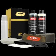 Профессиональный набор для ухода за кожей автомобиля Shima Detailer Profi Leather Care Set