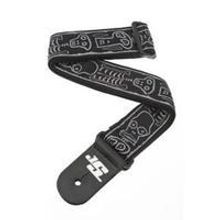 50JS01 JOE SATRIANI STRAP SKULL N` BONES