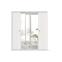 Алмаз. Любимый дом СГ Айла Шкаф четырехстворчатый Белый, исполнение 1