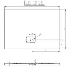 Душевой поддон Riho Basel 406 (DC161700000000S) 120x80 (черный матовый)