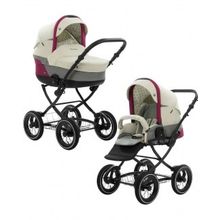 Noordi 2 в 1 Polaris CL бело-серая с малиновым