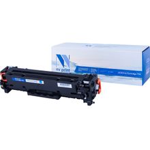 Картридж NVP совместимый HP CC531A Canon 718 Cyan для LaserJet Color CP2025 CP2025dn CP2025n MFP-CM2