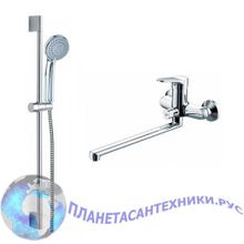 Комплект для ванной комнаты Bravat Eco 2 в 1