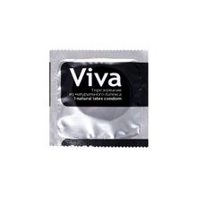 VIZIT Классические гладкие презервативы VIVA Classic - 3 шт.