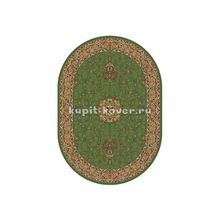 Российский ковер BUHARA d034_green_oval, 3 x 4