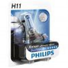 Галогеновая лампа Philips  H11 (12v 55w)  Blue Vision Ultra блистер 1шт  Галогеновые лампы