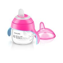 Avent Philips с мягким носиком 200 мл розовая