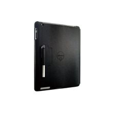 Чехол для iPad 2 и iPad 3 со стилусом Ozaki iCoat Notebook+, цвет черный (IC509BK)