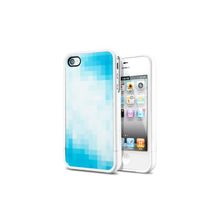 Чехол SPIGEN SGP Case Linear Tinto Series Blue (Голубой цвет) для iPhone 4 4S