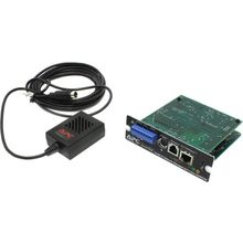 Карта расширения APC APC Network Management Card   AP9618   карта управления и мониторинга с  датчиком температуры (10 100BaseT,SmartSlot)