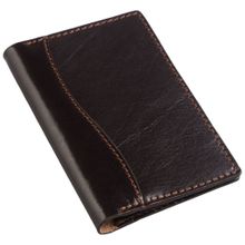 Обложка для паспорта кожаная Exclusive, коричневая