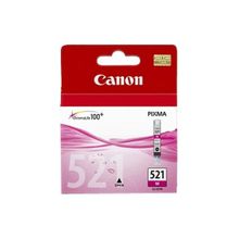 Картридж оригинальный Canon CLI-521M малиновый (пурпурный). Объем 9 мл.