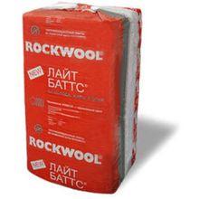 Утеплитель ROCKWOOL ЛАЙТ БАТТС (1000x600x100 мм   2.4 м2   0.24 м3   4 шт)