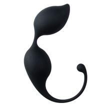 Черные вагинальные шарики Jiggle Mouse (черный)