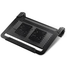 nb acc cooling pad cooler master notepal u2 plus black (r9-nbc-u2pk-gp) 17"