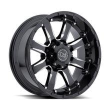 Колесные диски Black Rhino Sierra 9,0R18 8*165 ET-12 d120 Gloss Black Mirror Machine Cut Lip [1890SRA-28165B22]