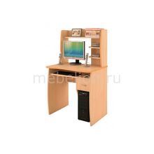 МСТ-Мебель Стол компьютерный Корвет-2 А8578 прямой бук